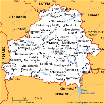 map of ukraine and russia. from northwestern Russia